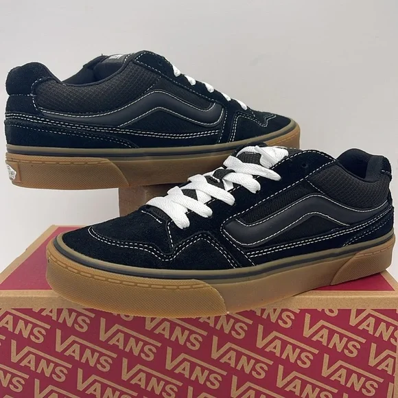 Vans Men’s Caldrone Suede Mesh Black/Gum
VN0A5JM2B9M Sneakers - Picture 10 of 16